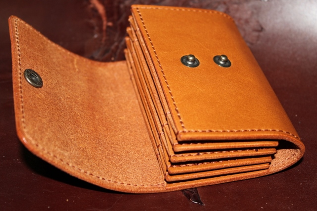 蛇腹カードケース | 【Bull'z-F】レザーウォレット、革鞄、レザー